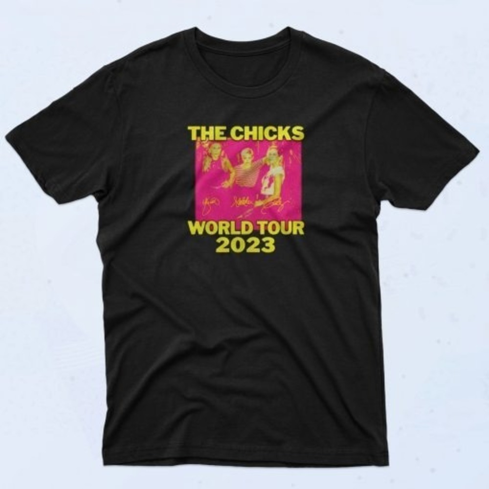 The Chicks World Tour 2023 90s T Shirt